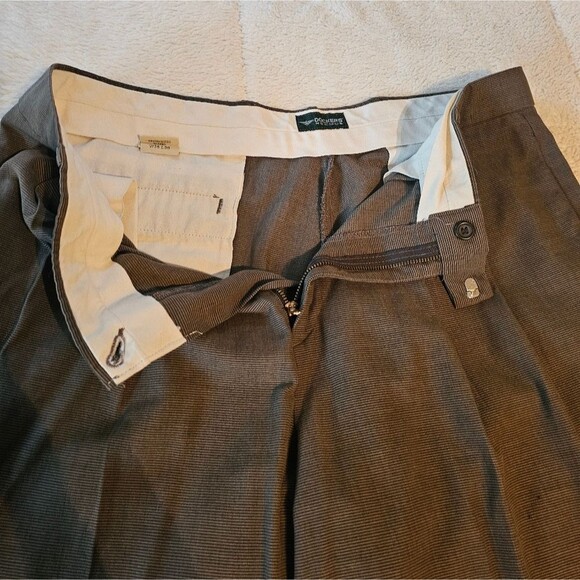 Dockers Recode Microfiber Pattern Mens Pleated Cuffed Pants Size 36 x 30. - Picture 4 of 4